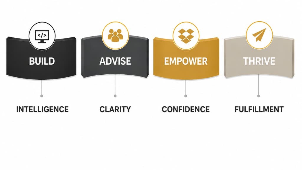 The Entrepreneur's Journey: Build, Advise, Empower, Thrive